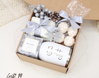 Birthday Gift Set For Women Holiday Gift For Her Personalized Care Package For Mom, Grandma, Aunt, Christmas Gift For Family and Friends
