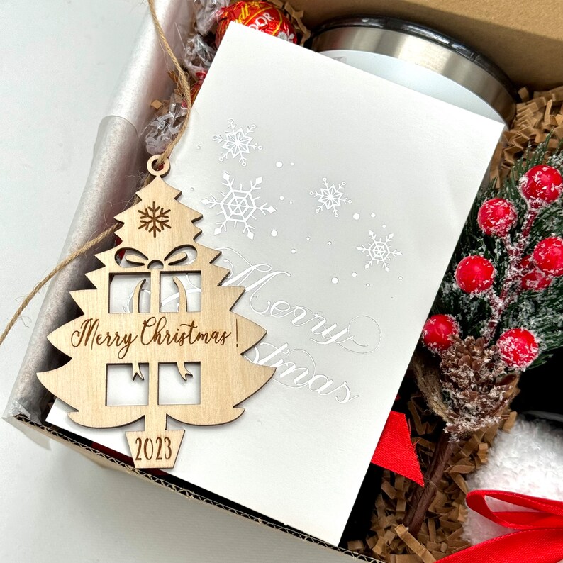 Christmas Gift Basket for A Couple Personalized Hygge Gift for Two