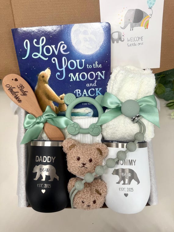 New Parents Gift Box Maternity Gift for Mom & Dad to Be Pregnancy Gift Box  Baby Shower Gift Set Gender Neutral Gift for Expecting Parents