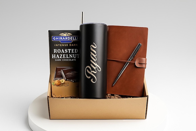 Employee Appreciation Personalized Gift Coworker Gift Box Thank You Gift Set For Coworker Men Welcome to the Team Basket Gift For New Member image 1
