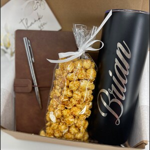 Employee Appreciation Personalized Gift Coworker Gift Box Thank You Gift Set For Coworker Men Welcome to the Team Basket Gift For New Member image 3