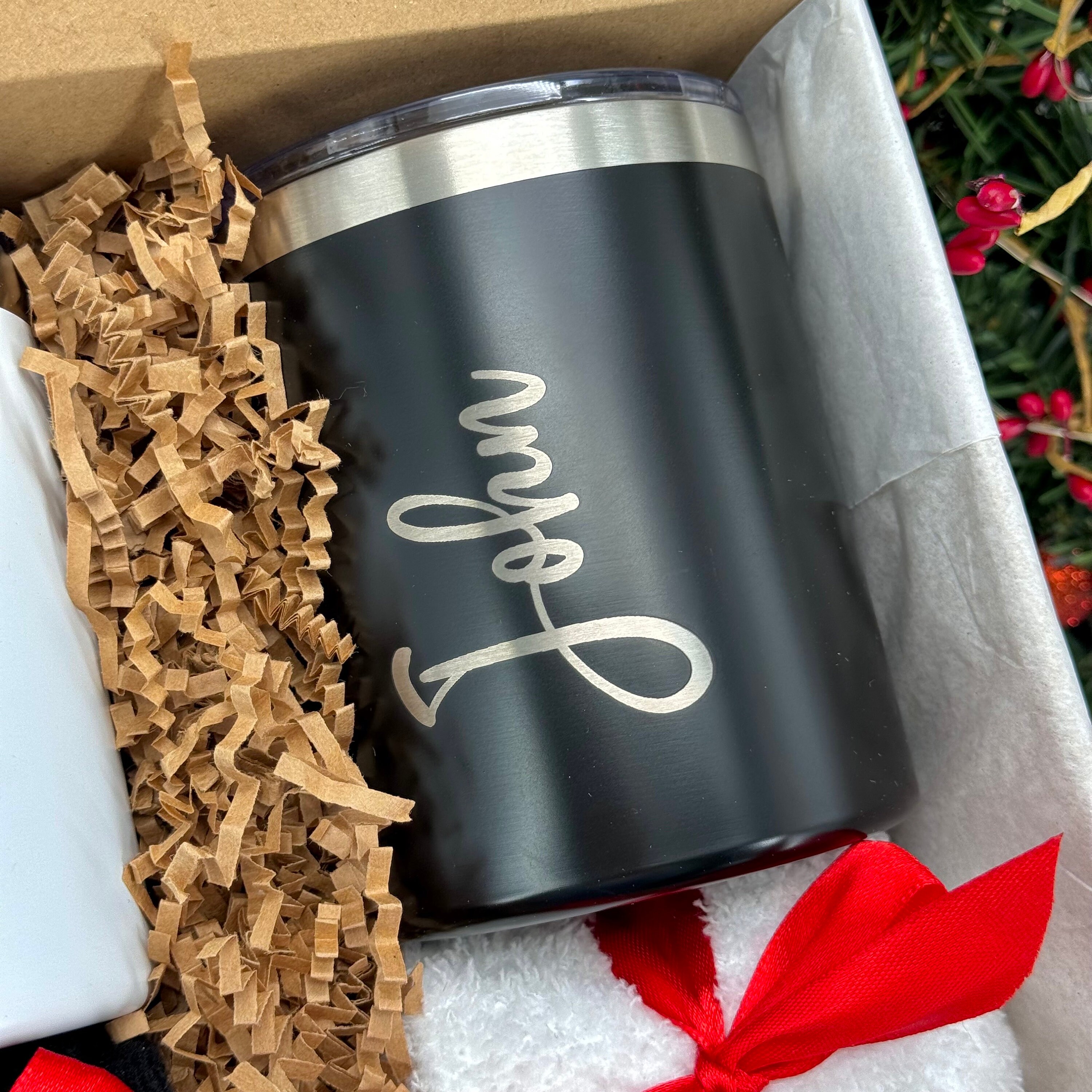 Christmas Gift Basket for A Couple Personalized Hygge Gift for Two