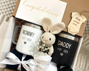 Parents To Be Gift Box Gender Neutral Gift Set New Parent Care Package New Baby Gift Gender Reveal Gift Basket Baby Shower Postpartum Gifts
