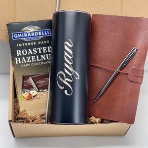 Employee Appreciation Personalized Gift Coworker Gift Box Thank You Gift Set For Coworker Men Welcome to the Team Basket Gift For New Member image 2