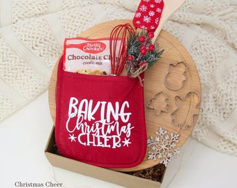 Bake Lover Gift, Christmas Gift For Grandma, Kitchen Gift Basket For Her, Holiday Gift Ideas For Women