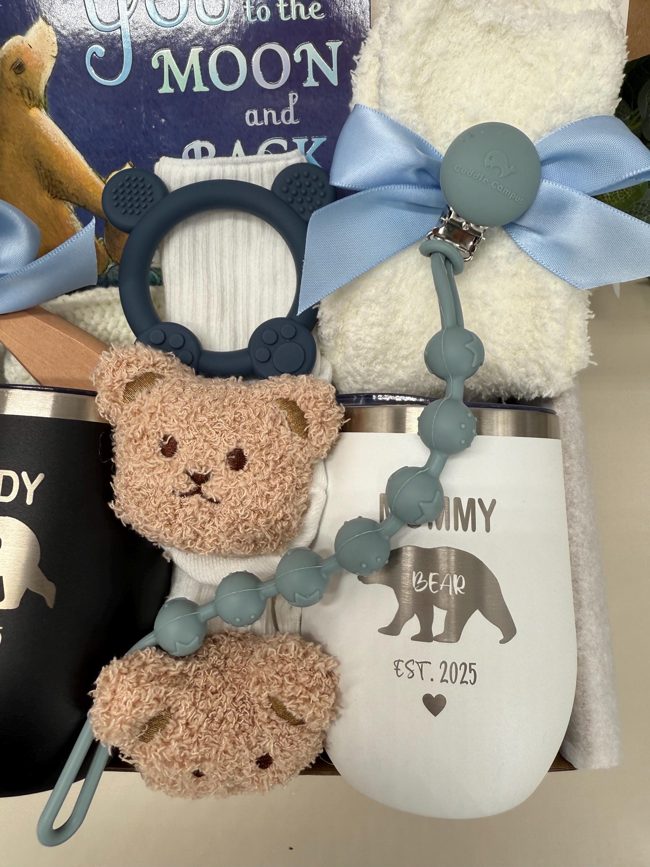 New Baby Boy Family Gift Box Expecting New Parents Gift Box for New Mom ...