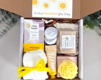 Sunshine Care Package for Her, Sending Sunshine Gift Box for Women, Just Because Gift, Thinking of You, , Mental Health Boost, Get Well Soon