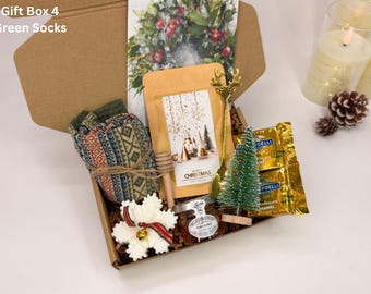 Christmas Gift Box For Women Nice Holidays Gift For Mom Grandma Best Friend Coworker Small Set For Her Thank You Employee Appreciate Gift