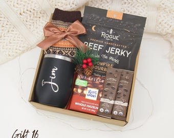 Gift Box for Men Gift for Dad Birthday Gift for Men Care Package for Boyfriend Gift For Men Care Package Gift for Client Thank you Gift