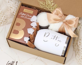 Thank You Gift Box For Women, Employee Appreciation Gift, Corporate Gifting, Hygge Gift Box, Birthday Gift Basket For Dad, Friend