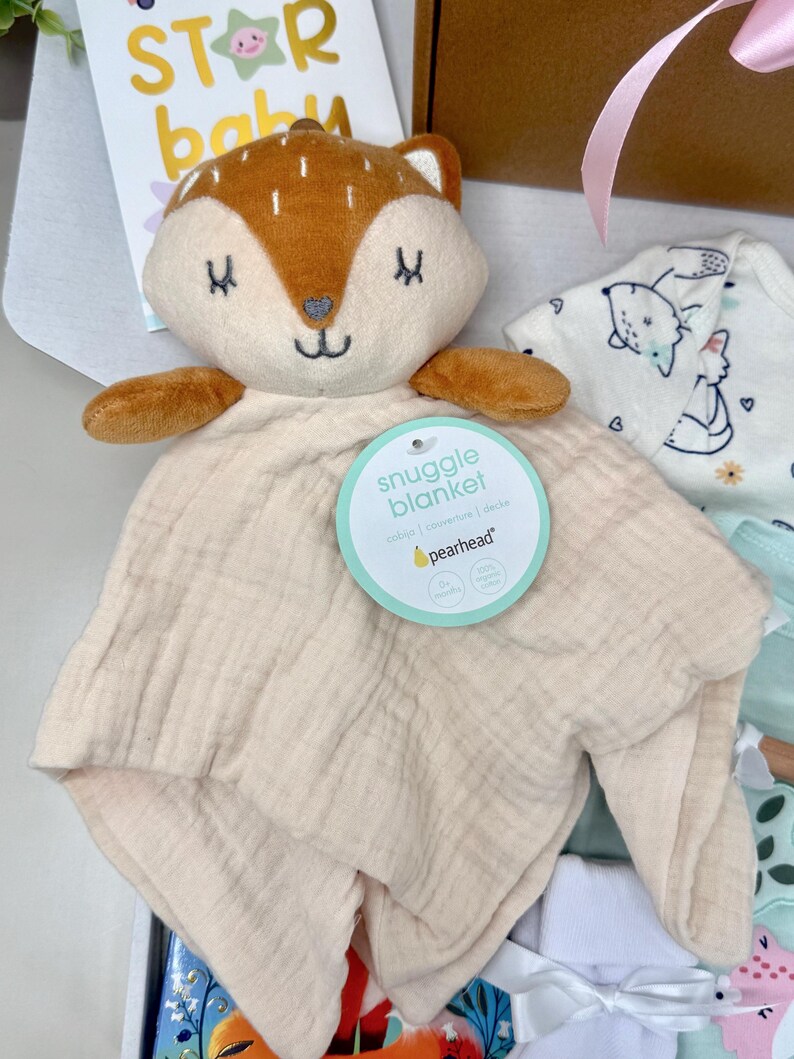 New Baby Gift Box Gender Neutral Baby Shower Gift for Newborn Welcome ...