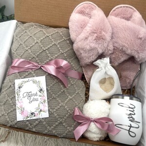 Sending Love And Hugs Women Gift Box Hygge Gift For Her Congratulations Cozy Gift Box For Mom, Best friend, Sister Happy Birthday Gift
