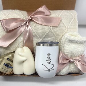 Sending a hug gift box, thinking of you, sympathy care package, self care gift basket, warm and cozy, thank you gift box, get well soon