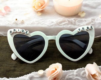 Bride to be sunglasses for hen do party bridal shower