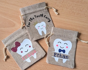 Tooth fairy pouch bag