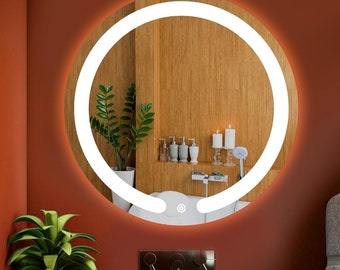 Handmade Led mirror,Bathroom mirror,washbasin mirror,led decorative mirror,touch led mirror,led mirror,touch switch mirror,sensor mirror