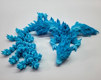 Phoenix Dragon (NEW, Exclusive), Flexible Dragon, 3D Printed Articulated Dragon, Fidget & Desk Toy