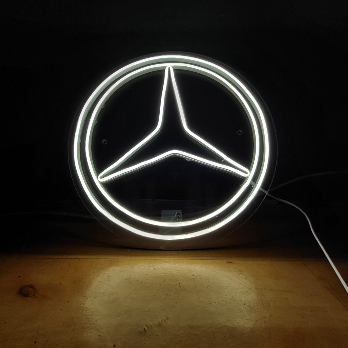 Mercedes-benz Neon Sign Mercedes Garage Neon Light Mercedes - Etsy