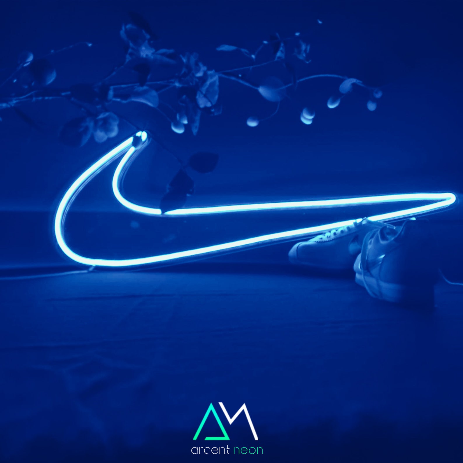 Nike Logo Neon Sign Swoosh Neon Sign Nike Air Wall Decor Etsy