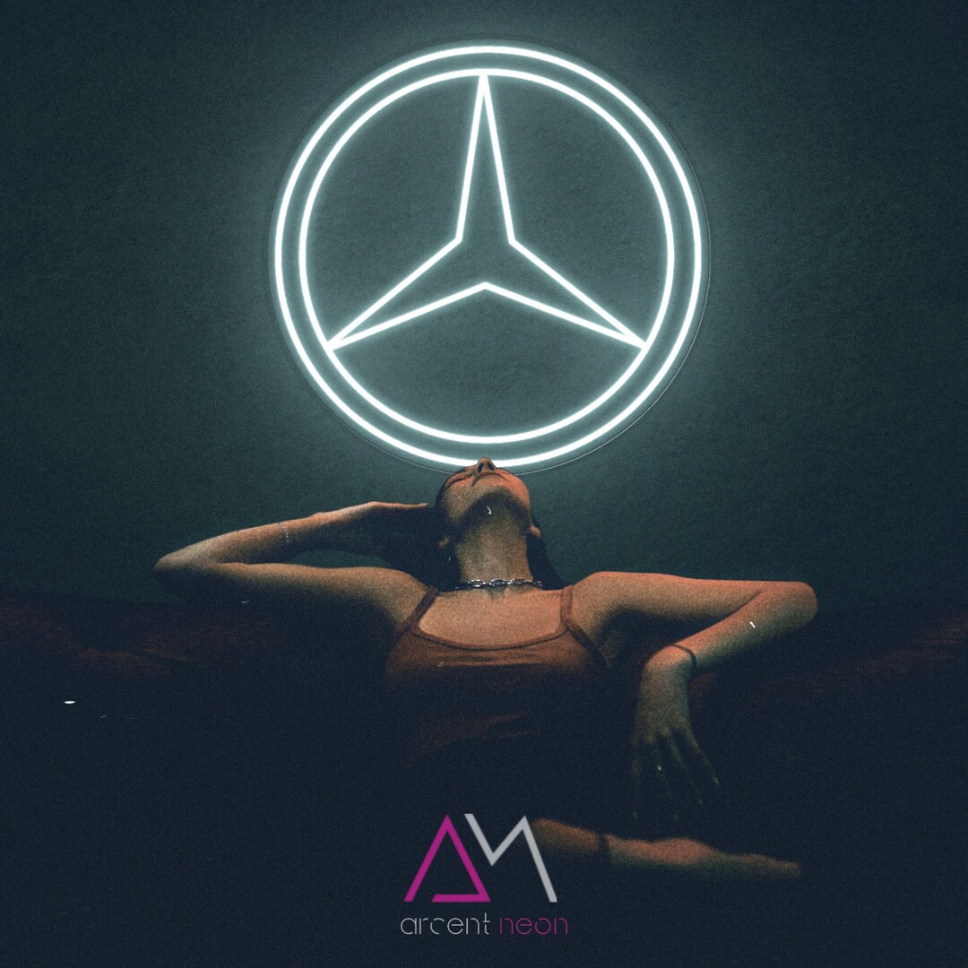 Mercedes-benz Neon Sign Mercedes Garage Neon Light Mercedes - Etsy