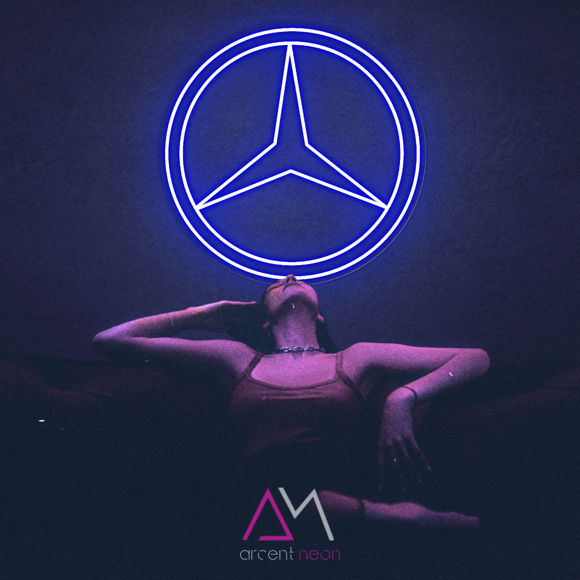 Mercedes-benz Neon Sign Mercedes Garage Neon Light Mercedes - Etsy
