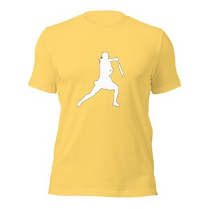 Paula Badosa Tennis White Silhouette Unisex Cotton Short Sleeve Shirt