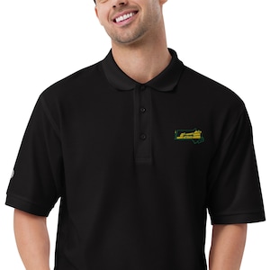 The Country Club Brookline Clubhouse Massachusetts Men&#39;s Premium Golf Polo