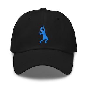 Roger Federer Tenis Silueta Azul Gorra Clásica Ajustable