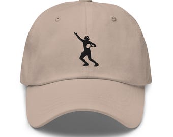 Rafa Nadal Tennis Black Silhouette Classic Adjustable Hat