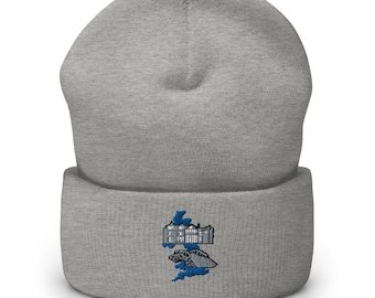The Old Course St Andrews Swilcan Bridge UK Golf Cuffed Beanie
