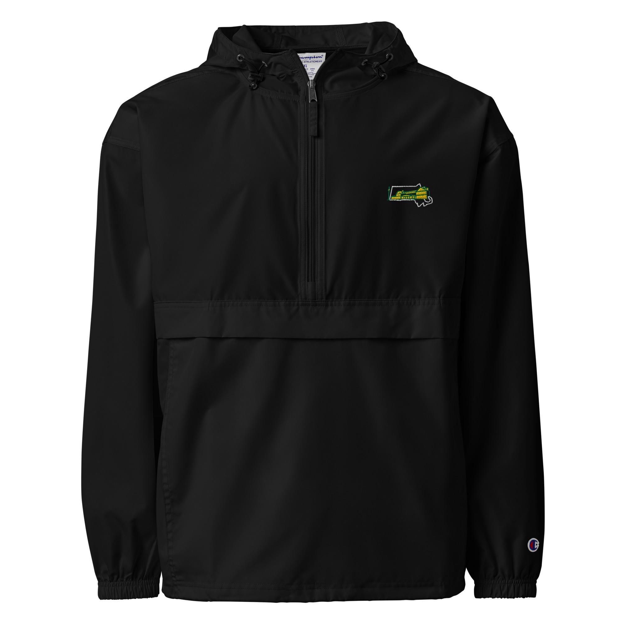 Country Club Brookline Massachusetts Golf Embroidered Champion Packable Jacket