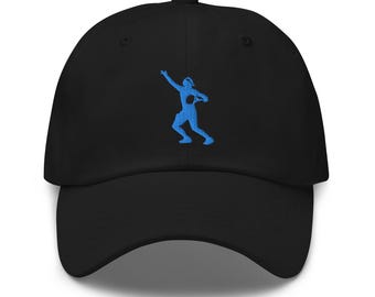 Rafa Nadal Tennis Blue Silhouette Classic Adjustable Hat
