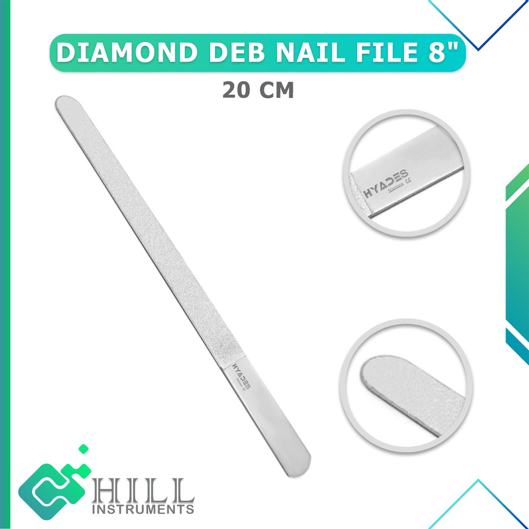 Diamond Deb Nail File, Precision Nail Tool, at Home Manicure, Diamond