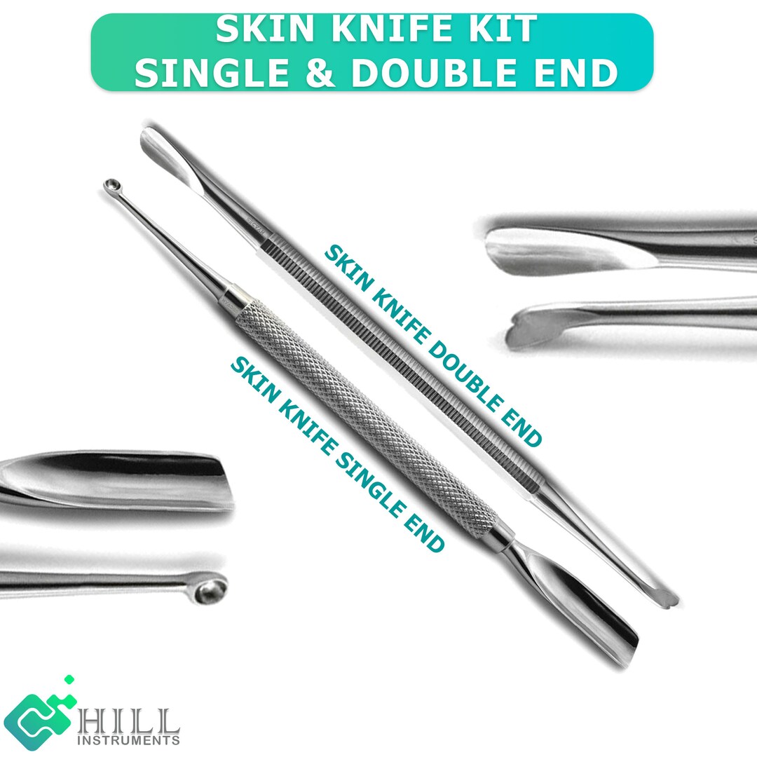 Skin Knife Single & Double End Kit Unlock Radiance, Smooth Wrinkles