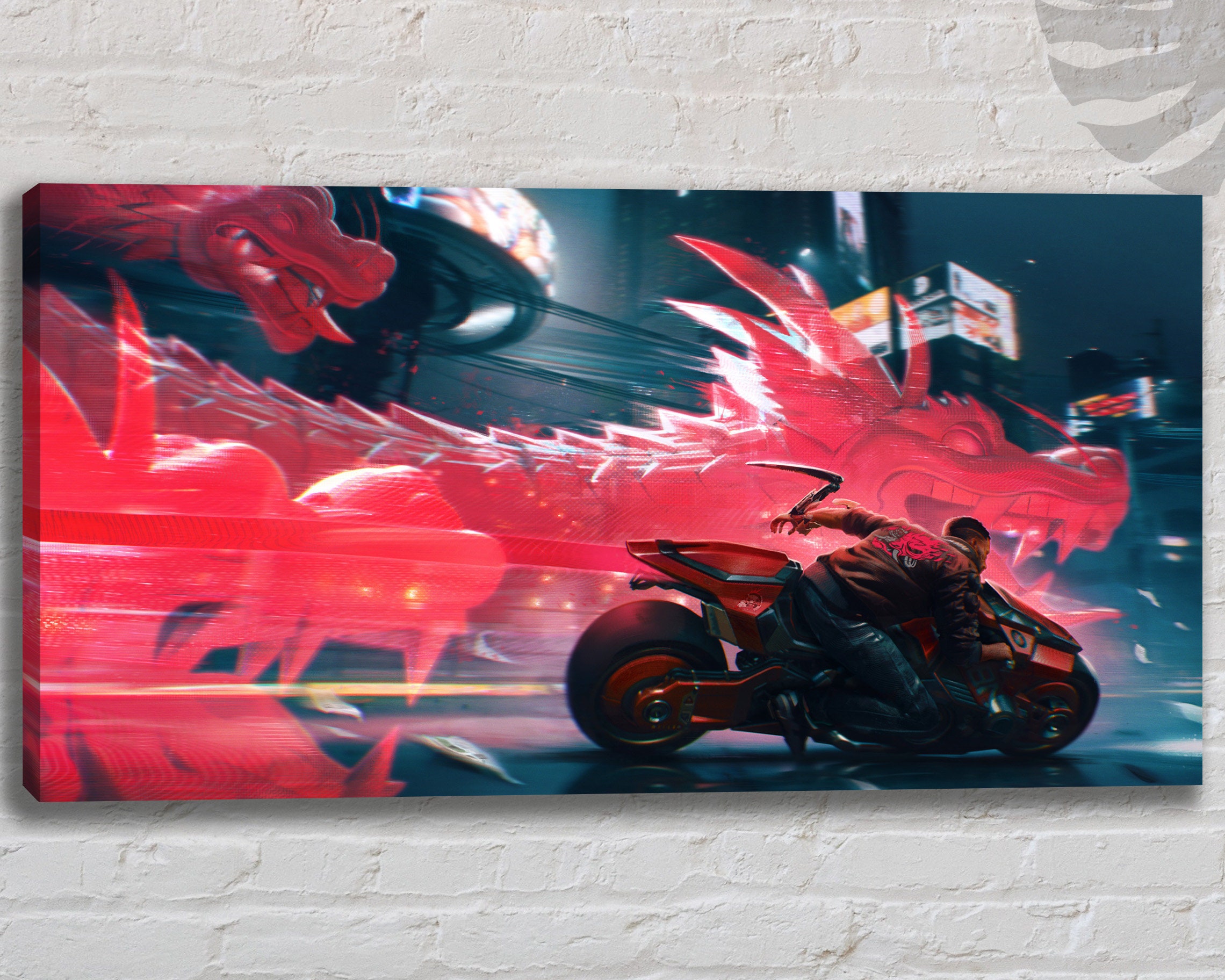 Cyberpunk 2077 Poster Canvas Wall Artwork Cyberpunk 2077 Art - Etsy