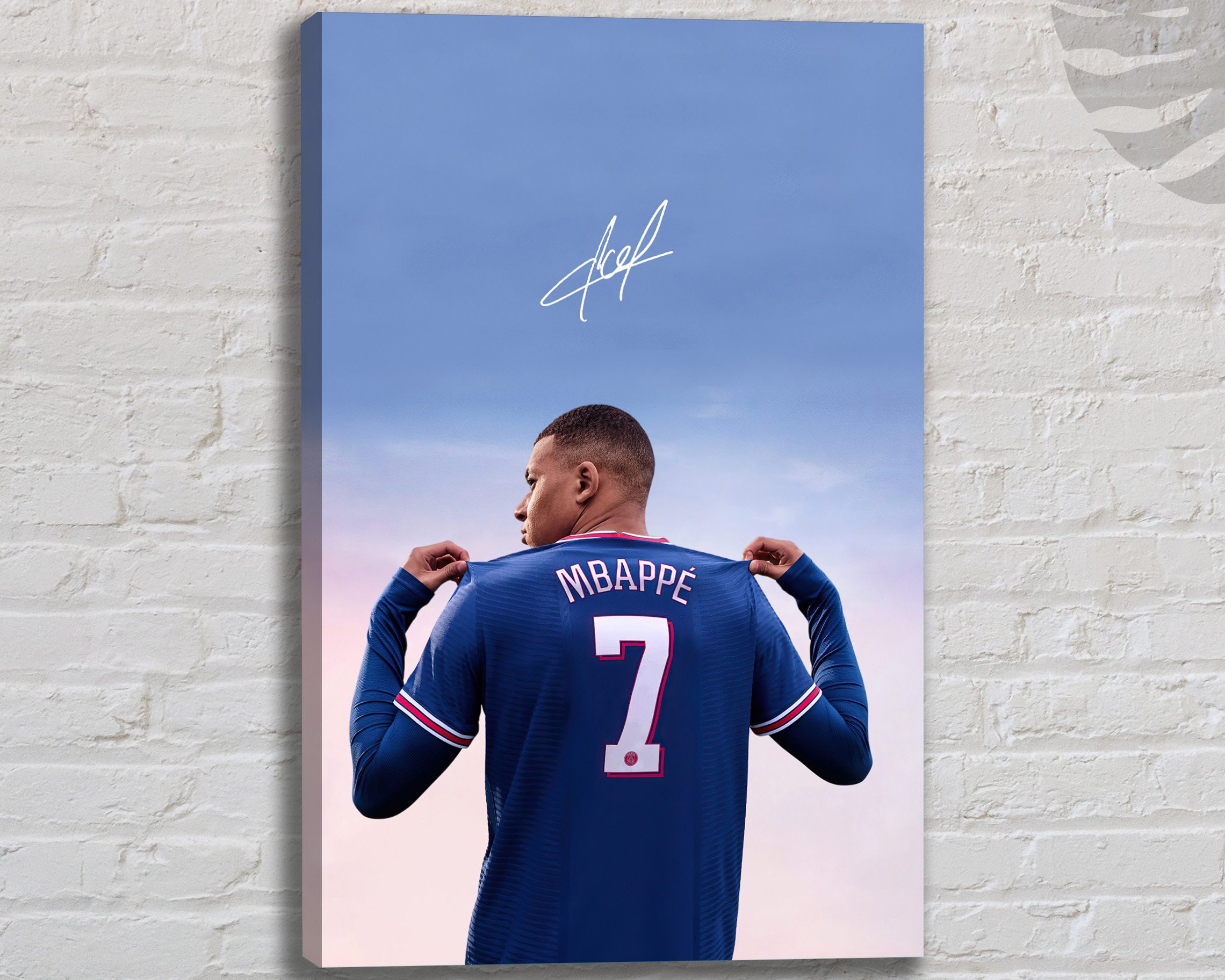 Kylian Mbappé - Legendary Player Profile Football Poster – First 11 Studio