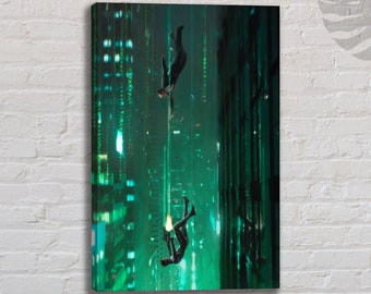 Matrix Print Art - Etsy