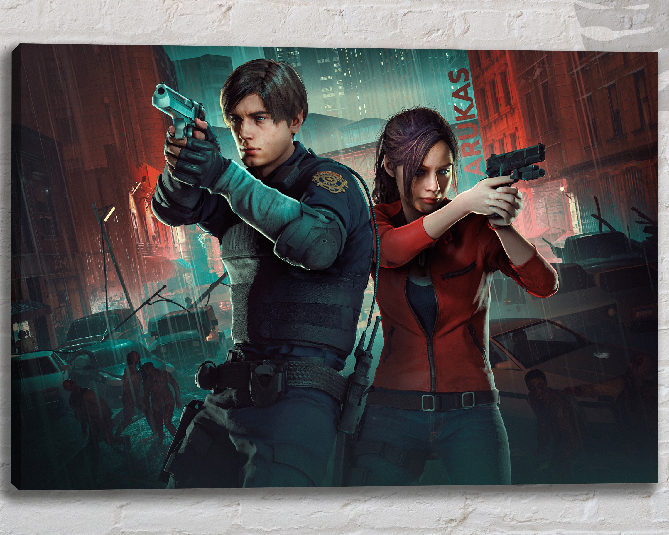 Made in Heaven - Resident Evil 2 Remake Art Board Print for Sale
