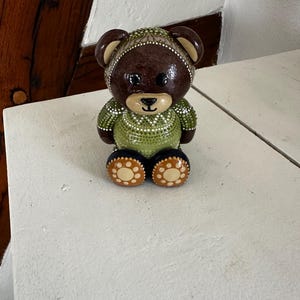 Osito de peluche hecho a mano