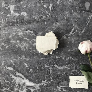 Handmade Paper White handmade paper thenaturalpapercompany 5.5cm x 8cm Pack of 10