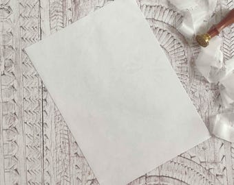 Recycled Cotton Rag Paper | White A4 Sheets (Pack of 5) 120 gsm