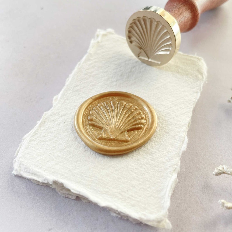 Seashells Wax Stamp