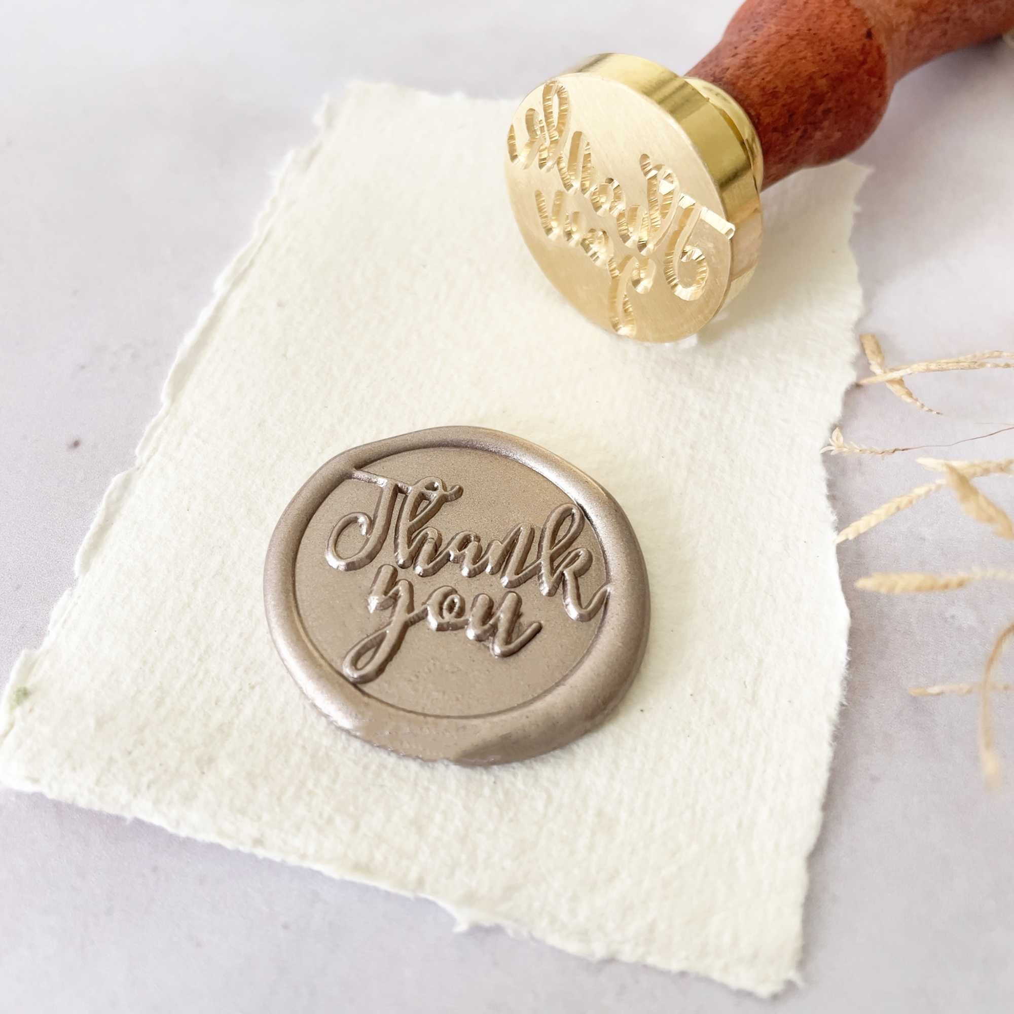 THANK YOU Wax Seal Sticker, Wax Label, Envelope Seals, Self-Adhesive –  Cottage Tent Event