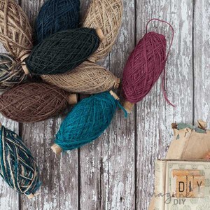 Flaxcord in Light Natural - Etsy