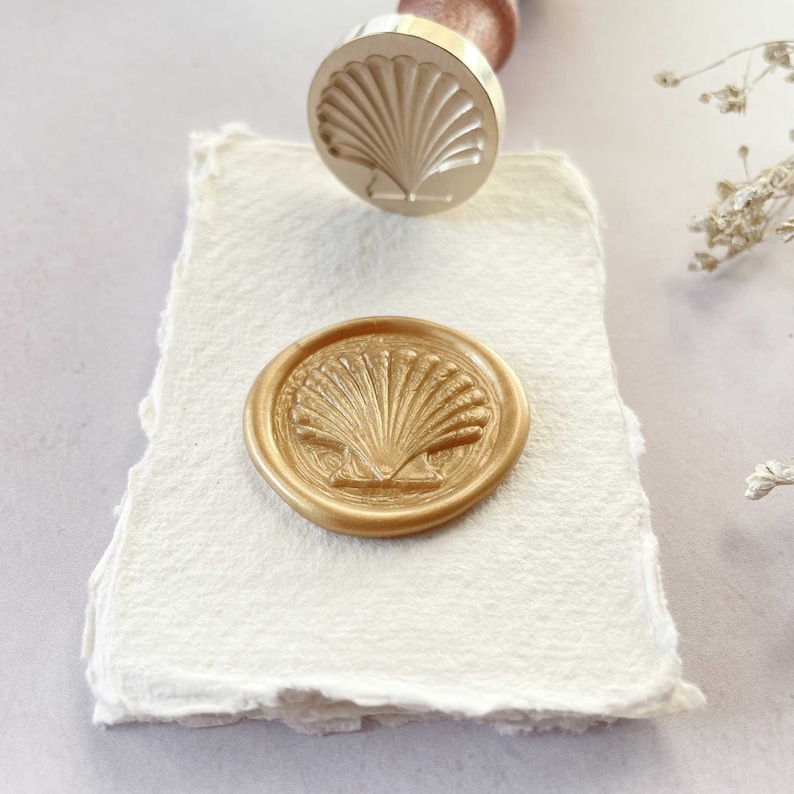 Seashells Wax Stamp