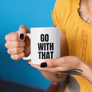 Go With That Mug | EMDR Mug | EMDR Therapist | Mental Health Mug | Therapy Mug | Trauma Mug | Therapist Mug | Therapist Gift | Therapist Cup