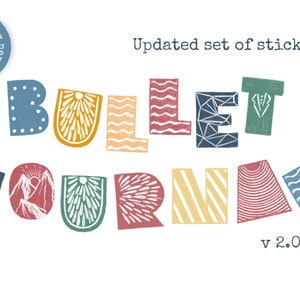 Planer Journal Sticker Set - meistere deine Produktivität mit dem Digitalen Journal: Organisiere mühelos dein Leben!