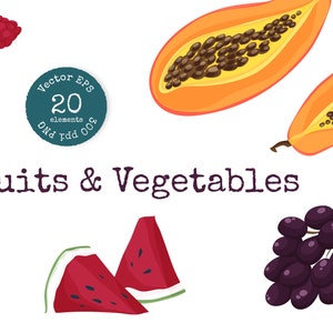 Seasons - Summer Fruits & Vegetables