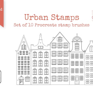 Procreate brushes Urban Stamps