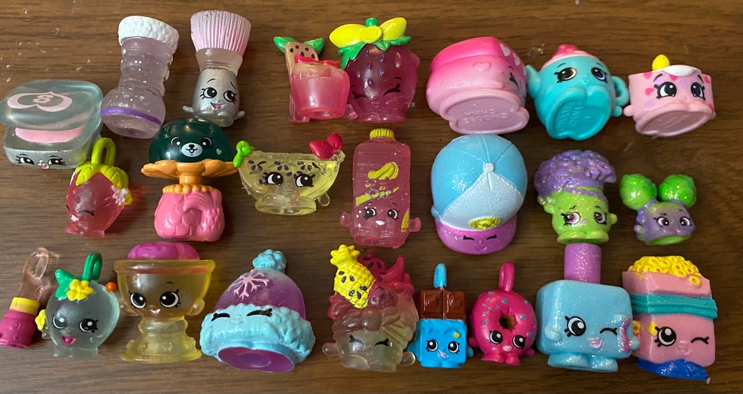 24 Piece Special/glitter/translucent Shopkin Bundle - Etsy